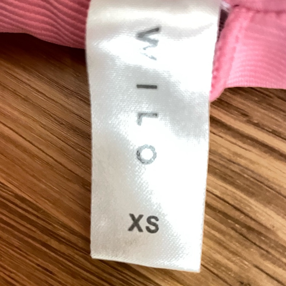 Wilo Pink Ribbed Crop Top - Picture 6 of 6